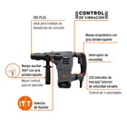 Rotomartillo SDS Plus 4 Joules, 1000W, TRUPER EXPERT 4