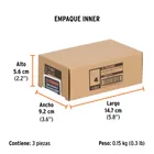 Broca para router, corte en 'V', 7/8', TRUPER 6