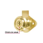 Cerradura para mueble, modelo 21, latón, HERMEX BASIC 5