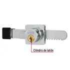Cerradura para vitrina, HERMEX 2