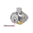 Cerradura para mueble, modelo 21, cromo, HERMEX 5