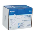 Juego llaves empotrar roscables, palanca, AQUA 4