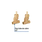 Juego llaves empotrar soldables,compresión,sin maneral BASIC 3