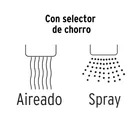 Cuello flexible para mezcladora de fregadero, cromo, AQUA 4