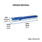 Cuello flexible para mezcladora de fregadero, cromo, AQUA 7