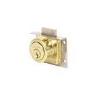 Cerradura para mueble, modelo 24, latón, HERMEX 1