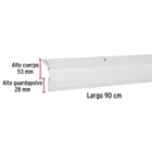 Guardapolvo automático 90 cm blanco, HERMEX 4