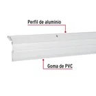 Guardapolvo automático 100 cm blanco, HERMEX 3