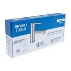 Monomando corto cromo para lavabo, FOSET ELEMENT 4