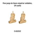 Juego manerales palanca para regadera, cromo, ELEMENT 4