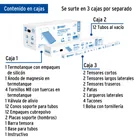 Calentador solar HeatPipe, 12 tubos, 150L, 4 personas, FOSET 2