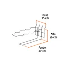 Rack para tijeras de poda chicas, TRUPER 2