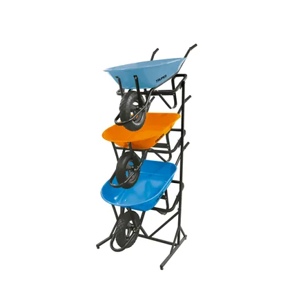 Rack para 3 carretillas estibadas, TRUPER