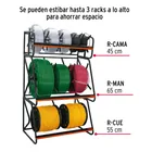 Rack modular para cuerda con carrete, FIERO 2