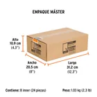 Broca para router, cola de pato, 1/2', TRUPER 7