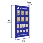 Exhibidor línea económica, VOLTECK 2