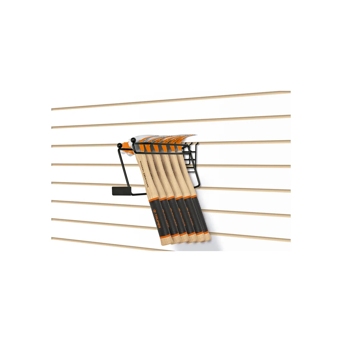 Rack para martillos semipulidos uña curva, TRUPER