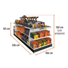 Mueble exhibidor con herramienta eléctrica 2