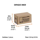 Broca para router, doble romana, 1-3/8' con balero, TRUPER 6