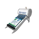 Exhibidor con mini calentador solar de tubos Heat Pipe 1