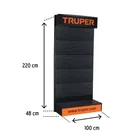 Góndola de pared 100 x 220 cm, TRUPER 2