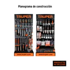 Góndola de pared 100 x 220 cm, TRUPER 9