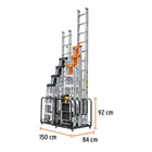 Rack para 10 escaleras, TRUPER 2