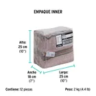 Jerga sarga ligera de 1 m x 48 cm roja, KLINTEK 6