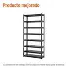 Estante metálico 8 repisas capacidad 80kg, 85x30x180, TRUPER 1