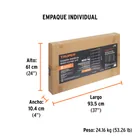 Estante metálico 8 repisas capacidad 80kg, 85x45x180, TRUPER 6