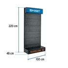 Góndola de pared 100 x 220 cm, FOSET 2