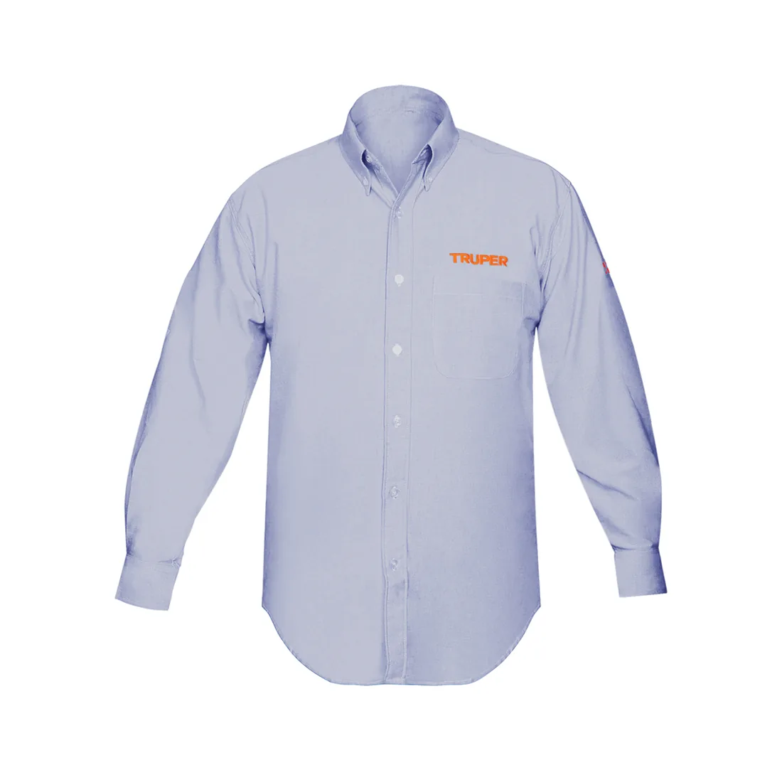 Camisa manga larga para hombre, azul, G, TRUPER