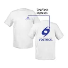 Playera cuello redondo para hombre, blanca, G, VOLTECK 2