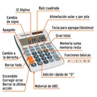 Calculadora de escritorio 15 cm, TRUPER 2