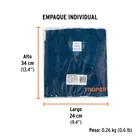 Camisa de mezclilla manga corta para mujer, M, TRUPER 3