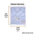 Camisa manga larga para mujer, azul, M, TRUPER 2