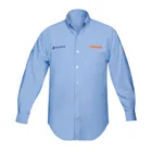 Camisa manga larga para hombre, azul, EEEG, TRUPER 1