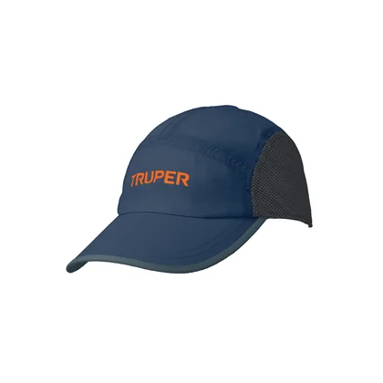 Gorra color azul marino, 100% poliéster, TRUPER