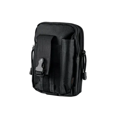 Bolso táctico negro para cinturón, TRUPER