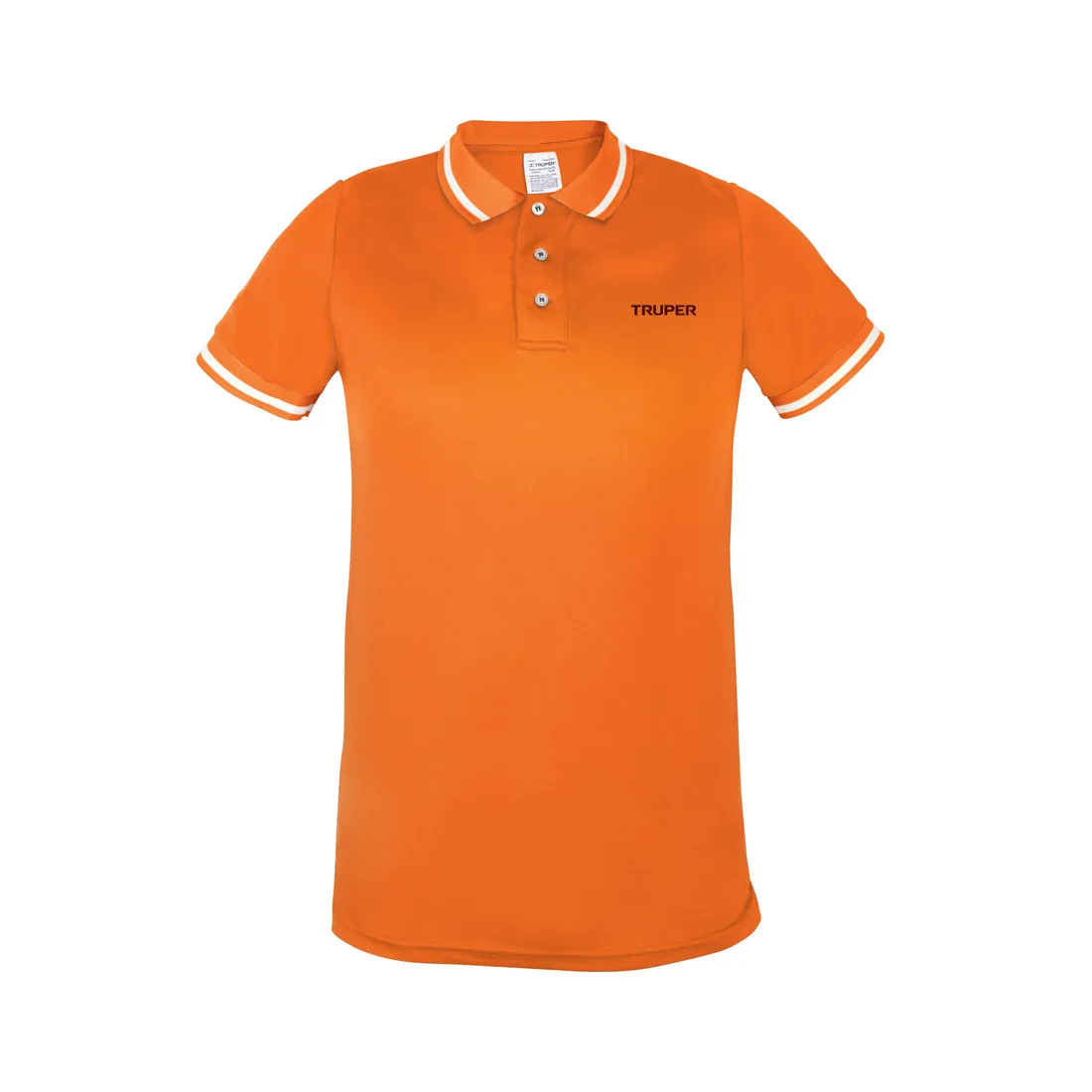 Playera polo performance para hombre, naranja, EEG, TRUPER