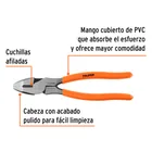 Pinza para electricista 8' alta palanca mango PVC, TRUPER 2