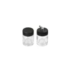 Juego de 2 vasos de 15 ml y adaptador para aerógrafo AERO-8 1