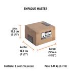 Bolsa con 2 carbones de repuesto para SINCO-10X2, TRUPER 5