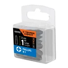 Estuche con 15 puntas de cruz PH1 largo 1', TRUPER EXPERT 5