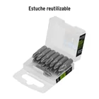 Estuche con 15 puntas de cruz PH2 largo 1', TRUPER EXPERT 4