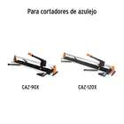 Repuesto 2 bases para riel de cortador CAZ-90/120X, EXPERT 2