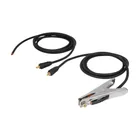Cables con pinza de tierra 300A y conector 1/2', EXPERT 1