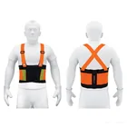 Faja lumbar naranja con cintas de alta visibilidad,CH,TRUPER 1