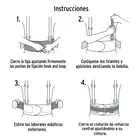 Faja lumbar naranja con cintas de alta visibilidad,CH,TRUPER 3