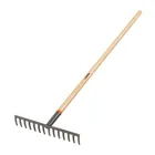 Rastrillo recto de 14 dientes, mango de 54', TRUPER 1